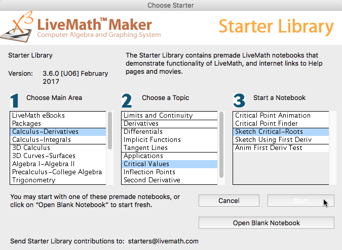 starter lib 1